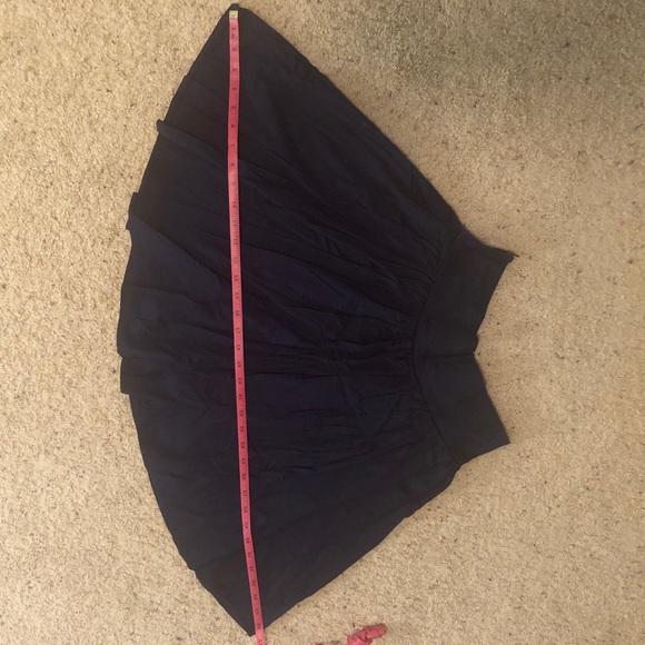 Fun navy blue nautical skirt - Picture 2 of 2